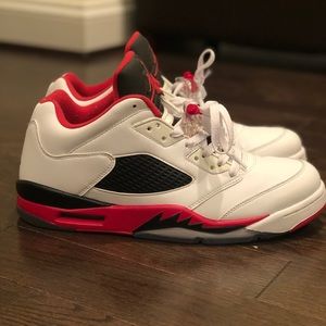 Jordan 5 Low Fire Red